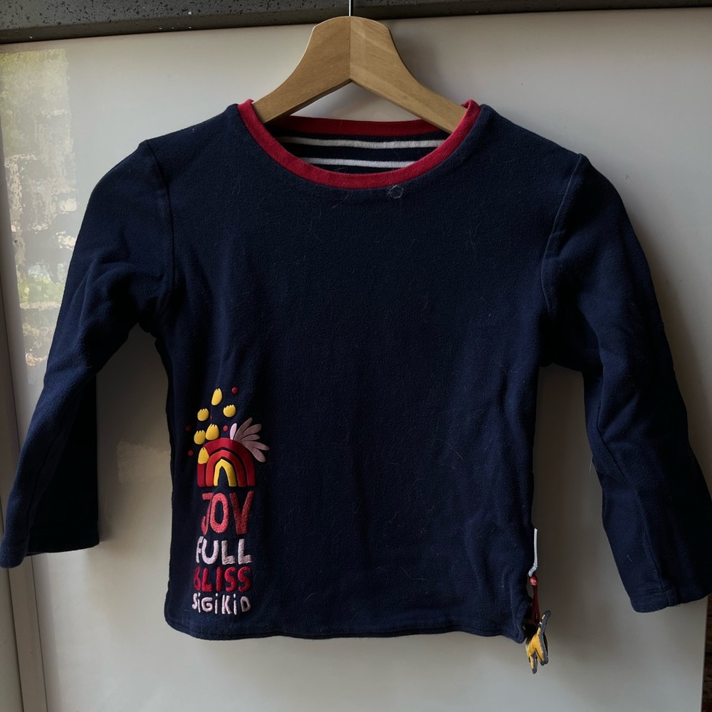 sigikids reversible sweatshirt